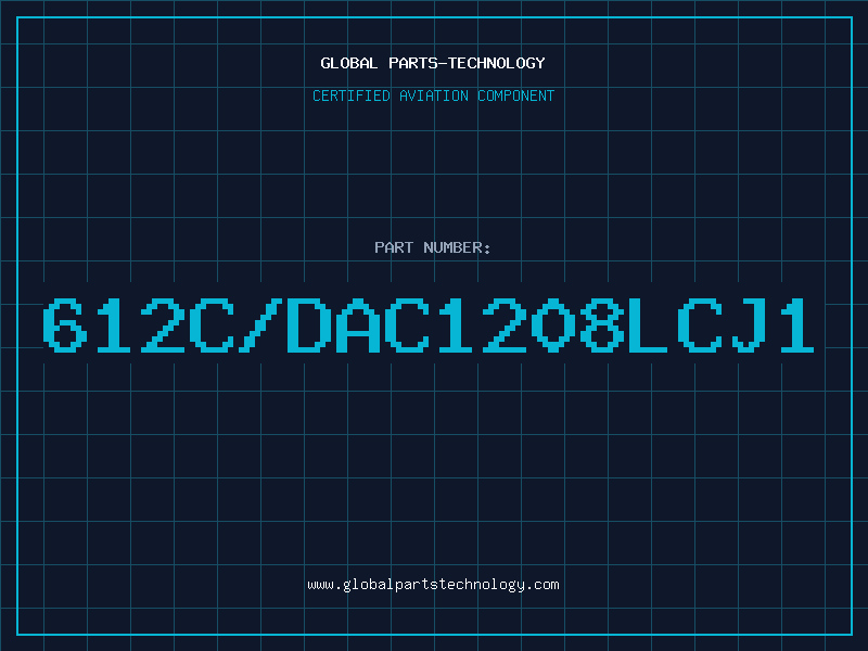 Aviation Part 612C/DAC1208LCJ1