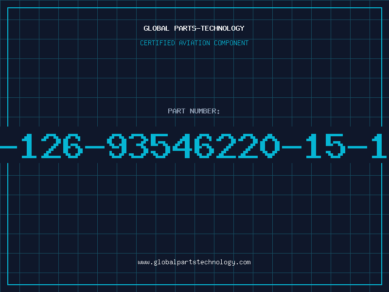 Aviation Part 6130-00-126-93546220-15-100-5478