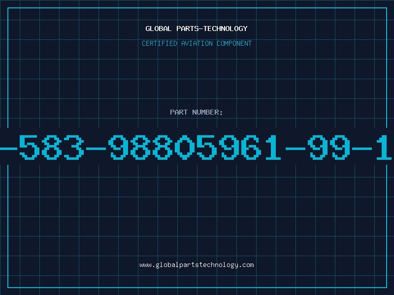 Aviation Part 6130-00-583-98805961-99-118-7222