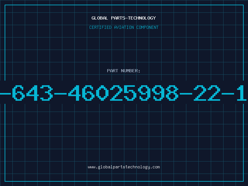 Aviation Part 6130-00-643-46025998-22-124-0755