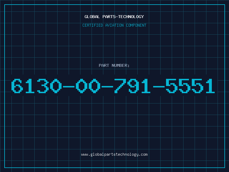 Aviation Part 6130-00-791-5551