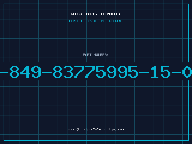 Aviation Part 6130-00-849-83775995-15-058-3912