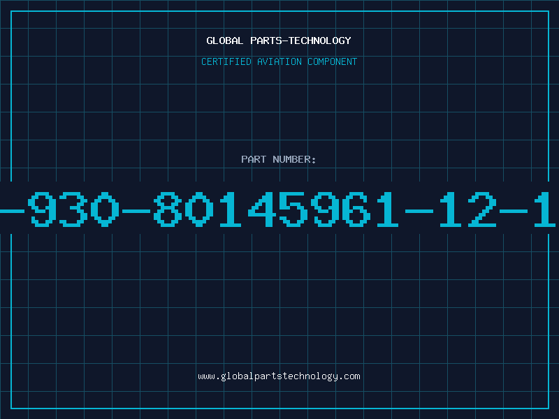 Aviation Part 6130-00-930-80145961-12-196-6825