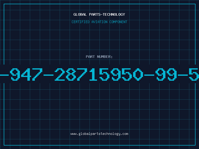 Aviation Part 6130-00-947-28715950-99-519-3985
