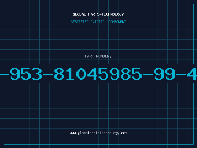 Aviation Part 6130-00-953-81045985-99-463-3008