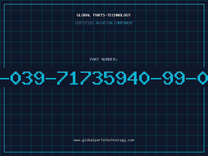 Aviation Part 6130-01-039-71735940-99-056-0056
