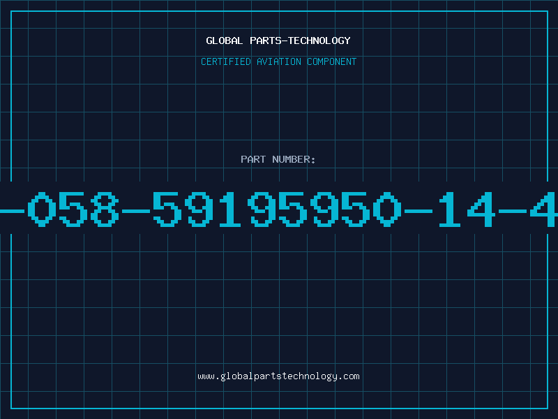 Aviation Part 6130-01-058-59195950-14-485-6981