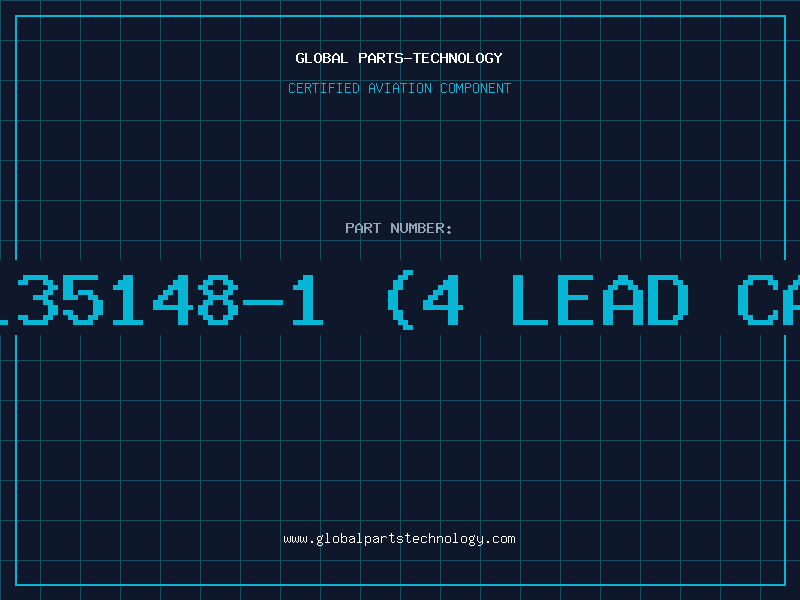 Aviation Part 6135148-1 (4 LEAD CAN