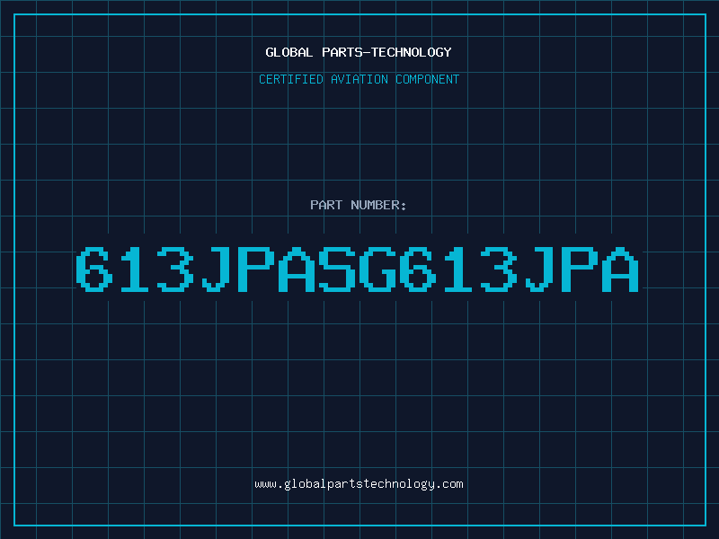 Aviation Part 613JPASG613JPA