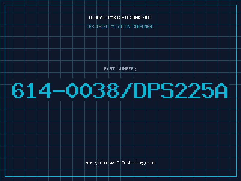 Aviation Part 614-0038/DPS225A