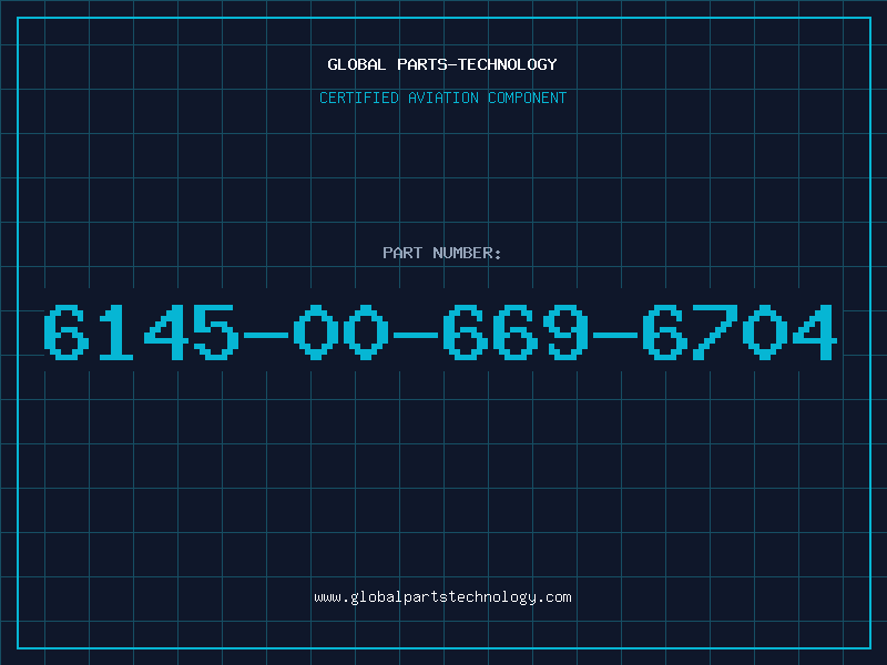 Aviation Part 6145-00-669-6704