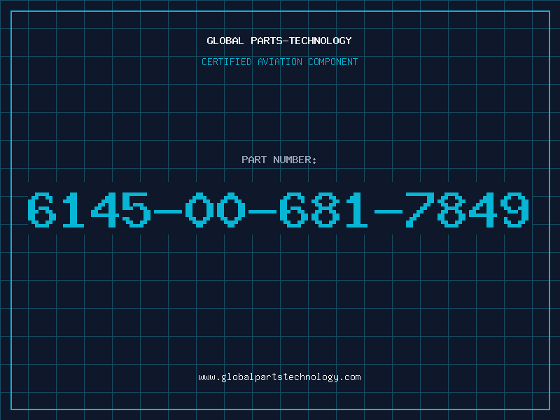 Aviation Part 6145-00-681-7849