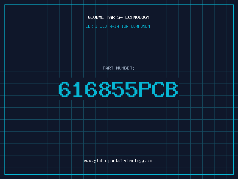 Aviation Part 616855PCB