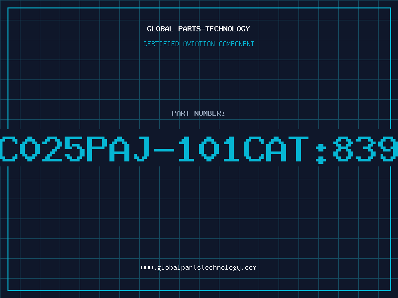Aviation Part 617-C025PAJ-101Cat:839696X
