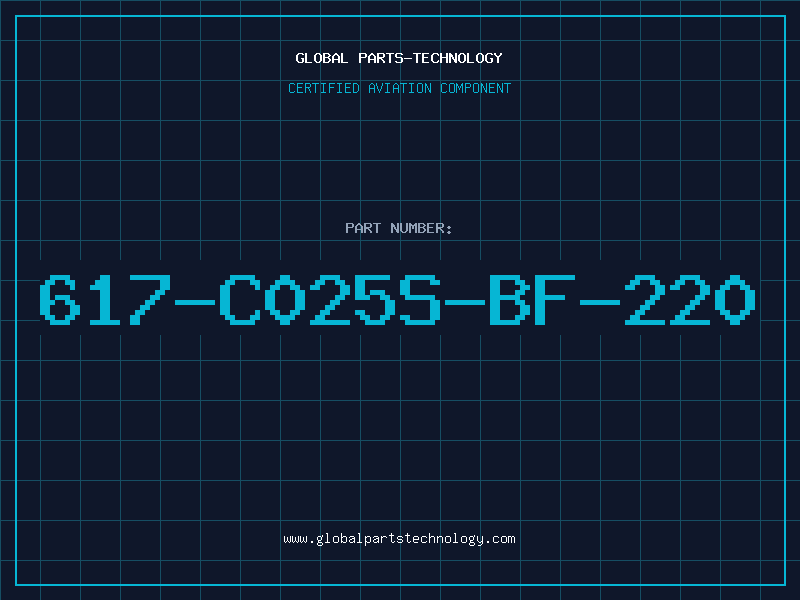 Aviation Part 617-C025S-BF-220