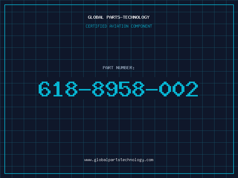 Aviation Part 618-8958-002