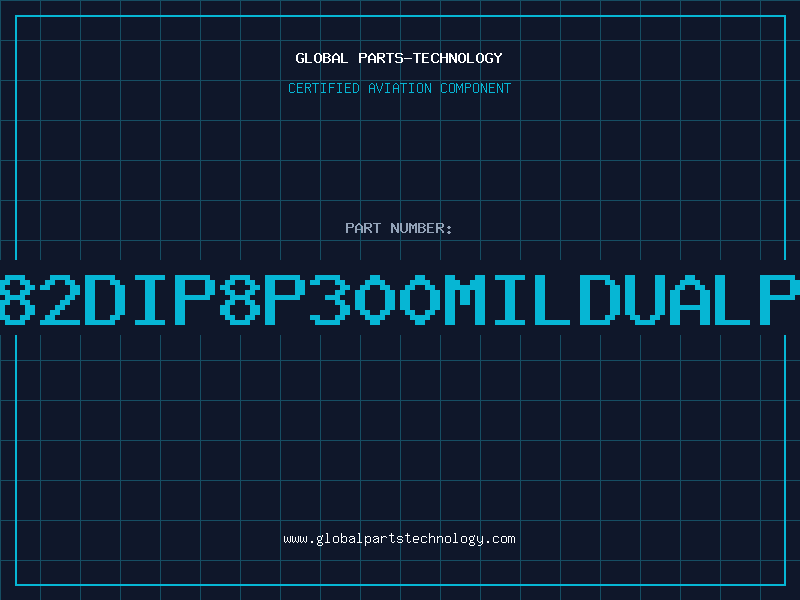 Aviation Part 6182DIP8P300MILDUALPLA