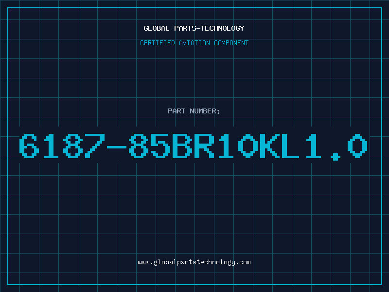 Aviation Part 6187-85BR10KL1.0