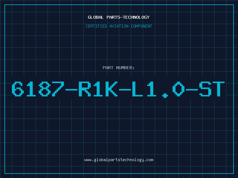 Aviation Part 6187-R1K-L1.0-ST