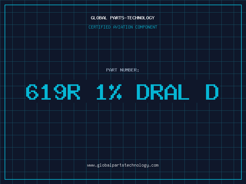Aviation Part 619R 1% DRAL D