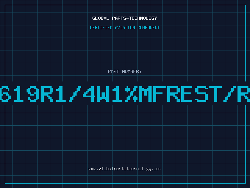 Aviation Part 619R1/4W1%MFREST/R