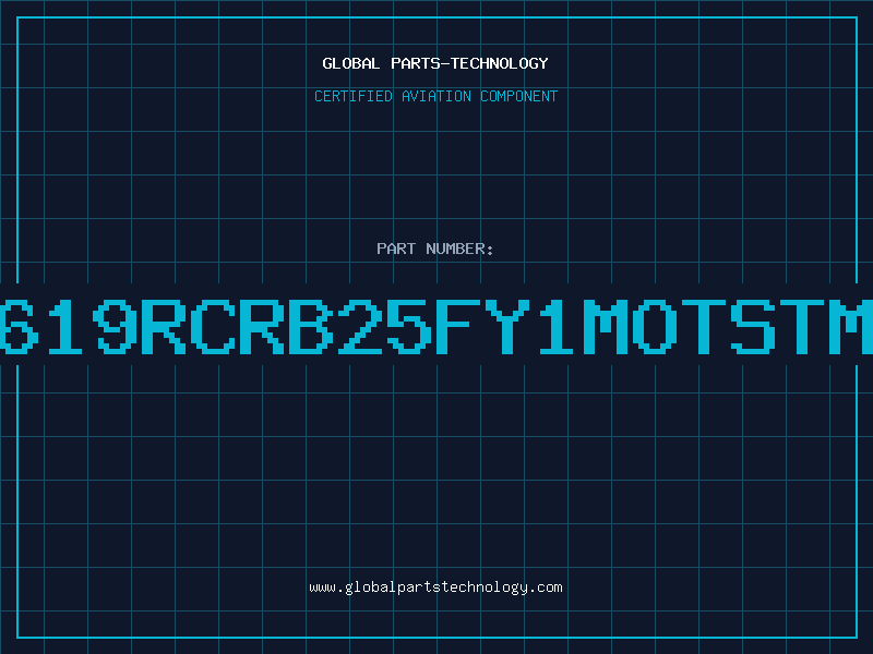 Aviation Part 619RCRB25FY1MOTSTM