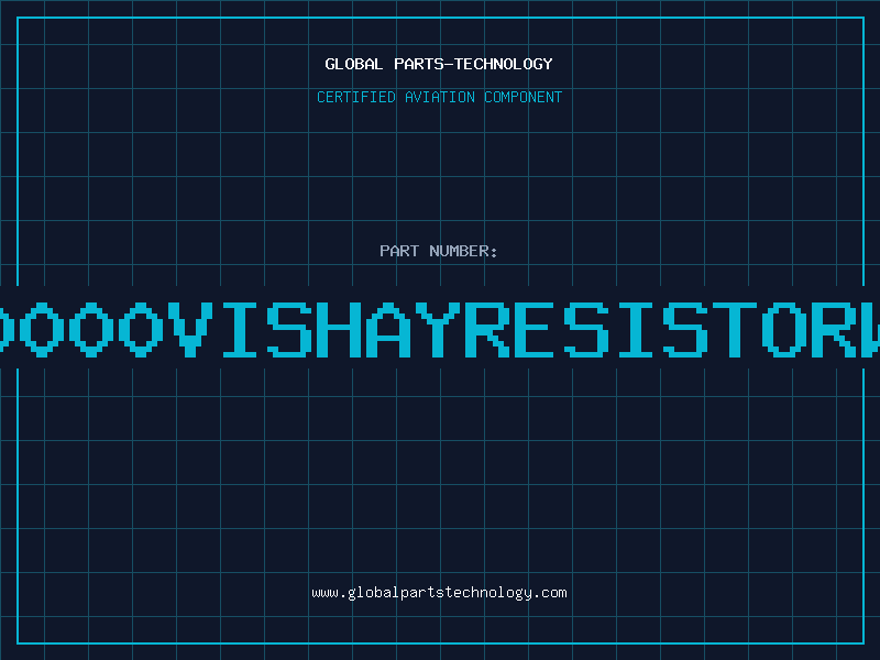 Aviation Part 620000VISHAYRESISTORWP7
