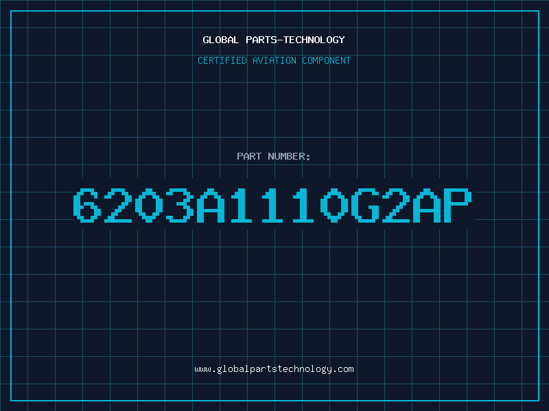 Aviation Part 6203A1110G2AP