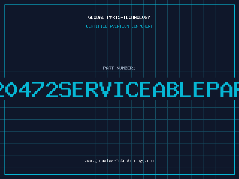 Aviation Part 620472serviceablepart