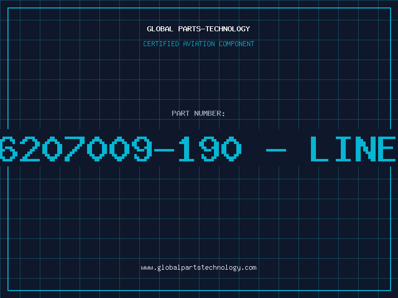 Aviation Part 6207009-190 - LINE