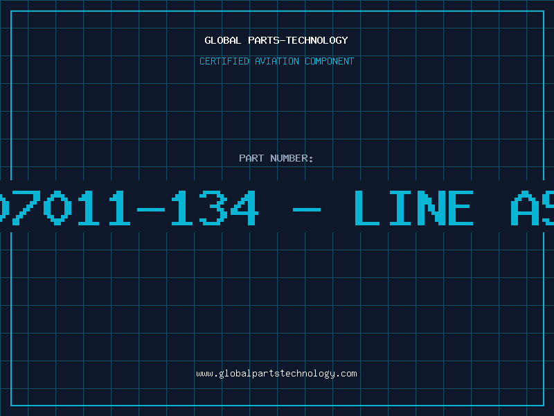 Aviation Part 6207011-134 - LINE ASSY