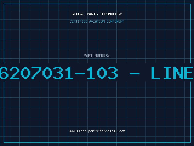 Aviation Part 6207031-103 - LINE