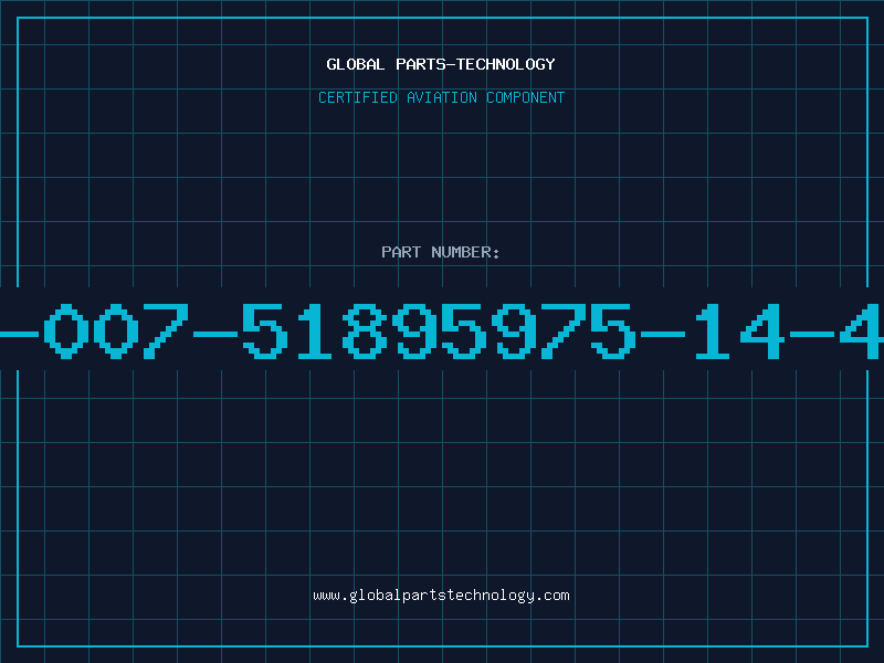 Aviation Part 6210-01-007-51895975-14-433-9758