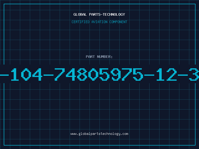 Aviation Part 6210-01-104-74805975-12-313-0914