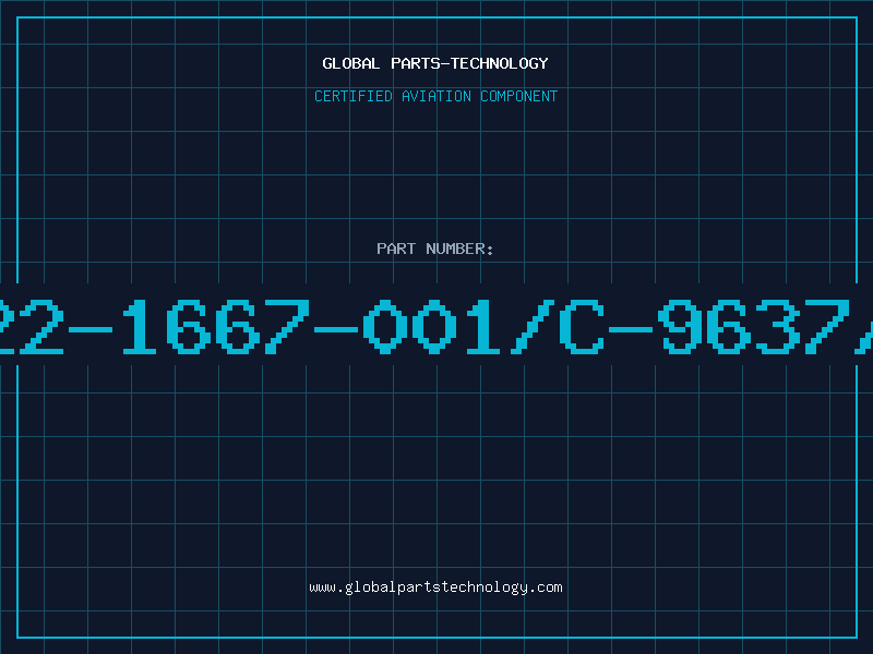 Aviation Part 622-1667-001/C-9637/A