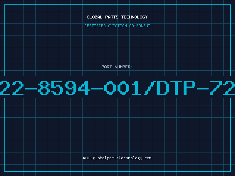 Aviation Part 622-8594-001/DTP-722