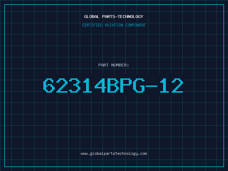 Aviation Part 62314BPG-12