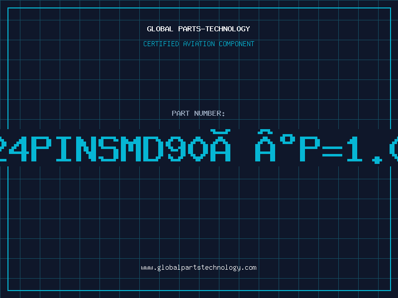 Aviation Part 6232-24PINSMD90Â°P=1.00mmFP