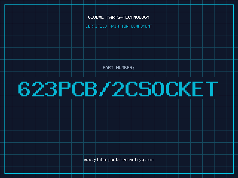 Aviation Part 623PCB/2Csocket