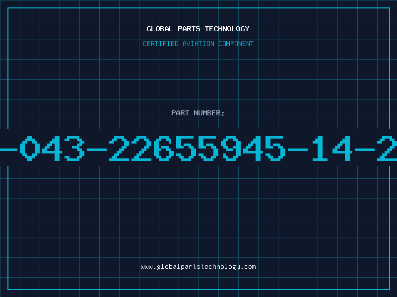 Aviation Part 6240-00-043-22655945-14-213-0654