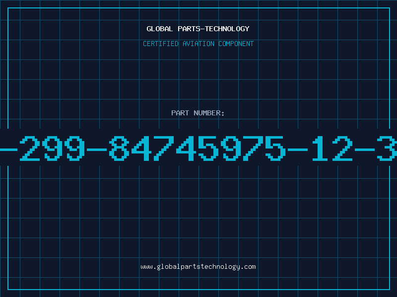 Aviation Part 6240-00-299-84745975-12-329-7112
