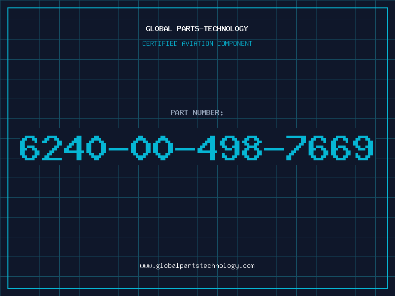 Aviation Part 6240-00-498-7669