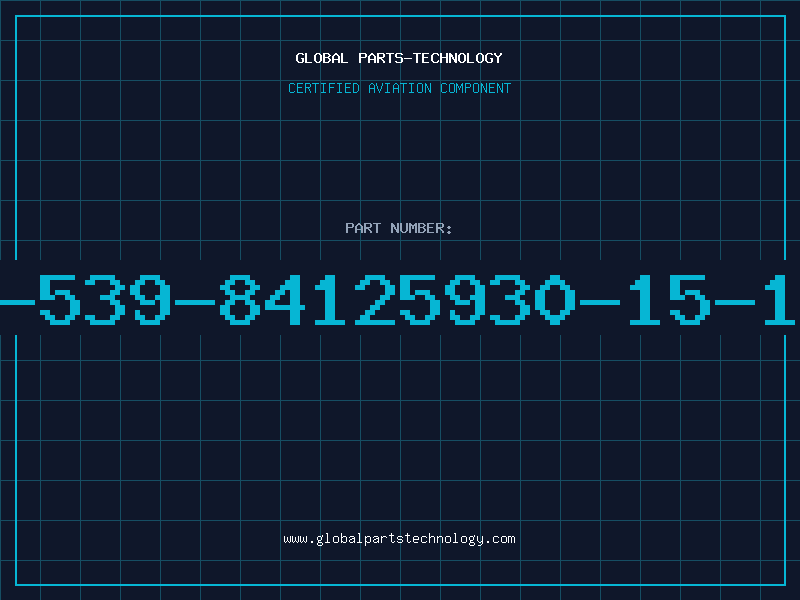 Aviation Part 6240-00-539-84125930-15-124-5159