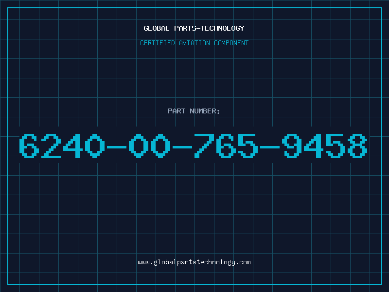 Aviation Part 6240-00-765-9458