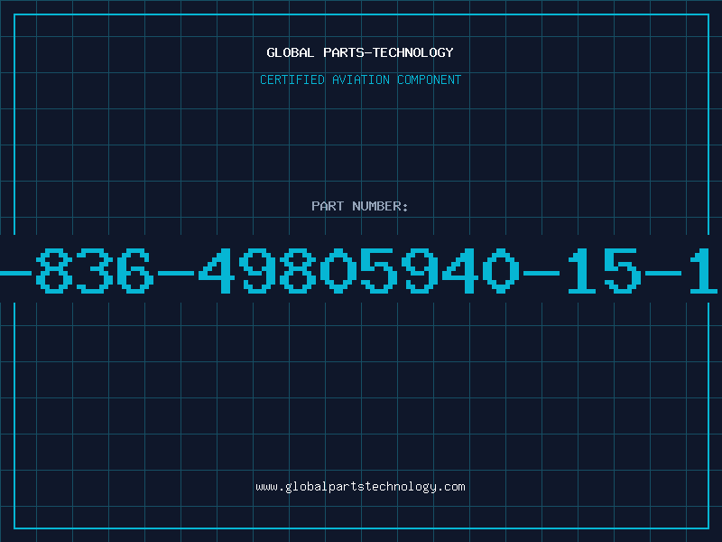 Aviation Part 6240-00-836-49805940-15-126-3167