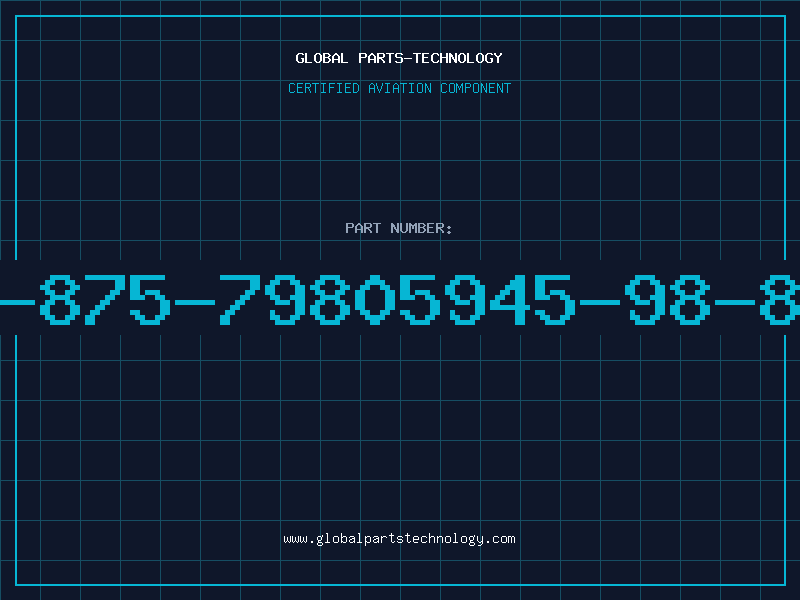 Aviation Part 6240-00-875-79805945-98-852-0609