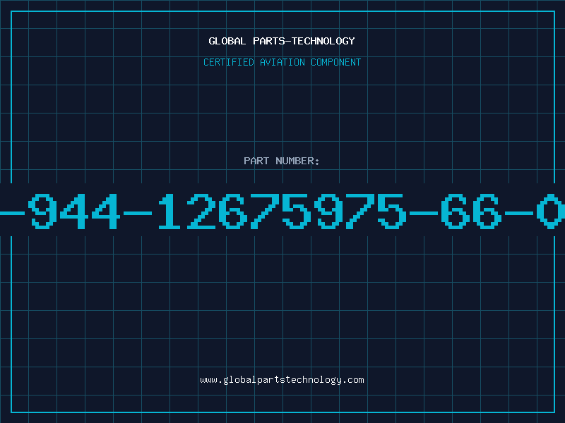 Aviation Part 6240-00-944-12675975-66-027-1599