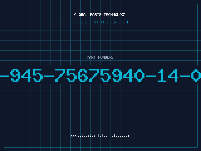 Aviation Part 6240-00-945-75675940-14-031-9100