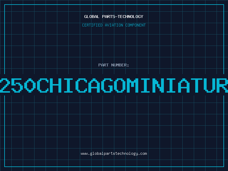 Aviation Part 624250CHICAGOMINIATURELA