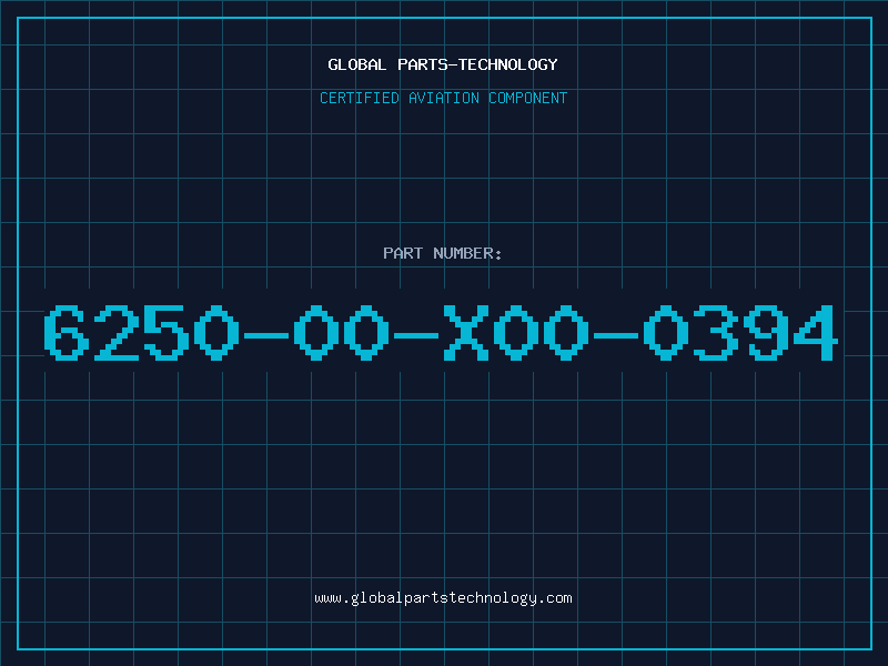 Aviation Part 6250-00-X00-0394